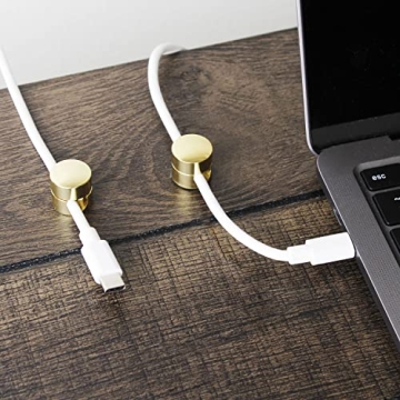 Gold Cable Anchors by ICONIT | Premium 3 Pack