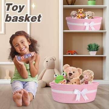 Elegant Yeeeasy Gift Basket with Bow for All Occasions