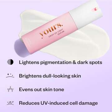 YOURS Anti-Pigmentation Serum- Vitamin C & Niacinamide- Lightens Pigmentation, Dark Spots and Acne S...