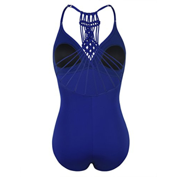 Elegant Firpearl One Piece Swimsuit with Tummy Control