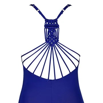 Elegant Firpearl One Piece Swimsuit with Tummy Control