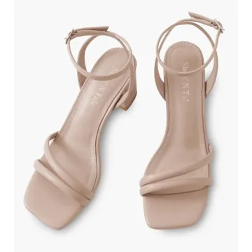 Stylish Shoe'N Tale Women's Strappy Block Heels