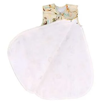BABYINABAG Baby Sleeping Bag or Sack, 1 Tog Summer Model Model with Animal Pattern (Large (22 mos - 3T))