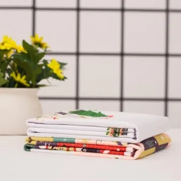 Nutcracker Christmas Kitchen Towels for Holiday Decor