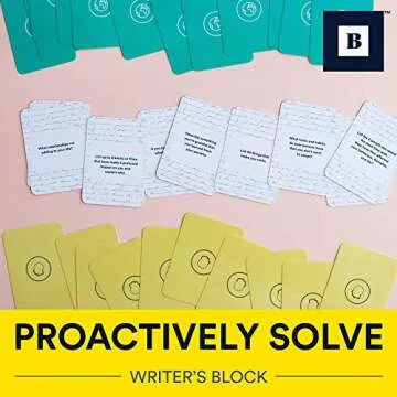 BestSelf WordSmith Deck - 150 Creative Writing Prompts