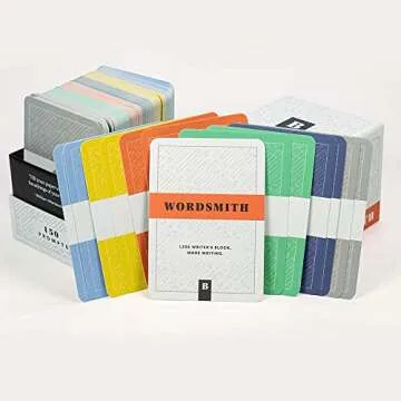 BestSelf WordSmith Deck - 150 Creative Writing Prompts