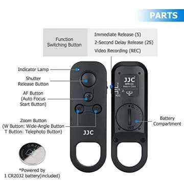 JJC Bluetooth Remote for Canon Cameras - Capture Moments Easily