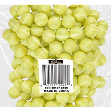 Fairly Odd Novelties 3/4" Mini Ping Pong/Table Tennis/Beer Pong Round Balls (100 Pack), 19mm, Yellow