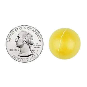Mini Ping Pong Balls for Games and Crafts - 100 Pack