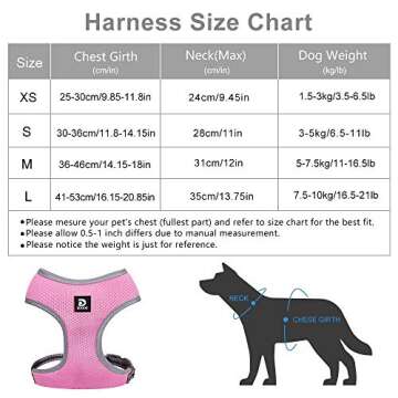 Adjustable Puppy Harness and Leash Set for Small Dogs