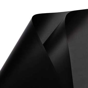 20 Sheets Matte Flower Wrapping Paper Waterproof Florist Bouquet Packaging Paper Multi Colors Thick ...