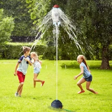 Flexyony Rocket Sprinkler - Outdoor Water Fun for Kids