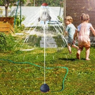 Flexyony Rocket Sprinkler - Outdoor Water Fun for Kids