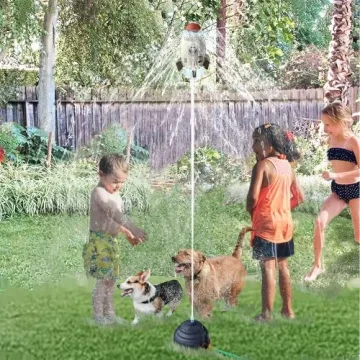 Flexyony Rocket Sprinkler - Outdoor Water Fun for Kids