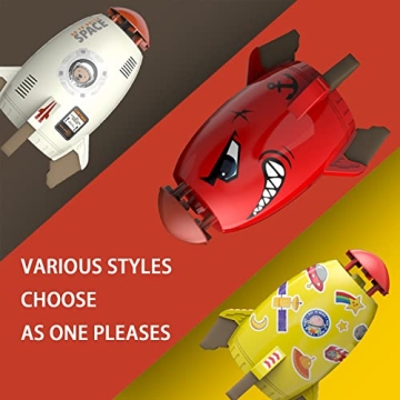 Flexyony Rocket Sprinkler - Outdoor Water Fun for Kids