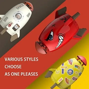 Flexyony Rocket Sprinkler - Outdoor Water Fun for Kids