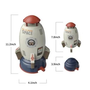 Flexyony Rocket Sprinkler - Outdoor Water Fun for Kids