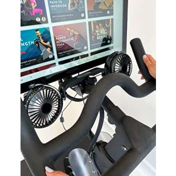 SPOFEEL Dual Fan Kit for Peloton - Adjust Speed & Cool Down