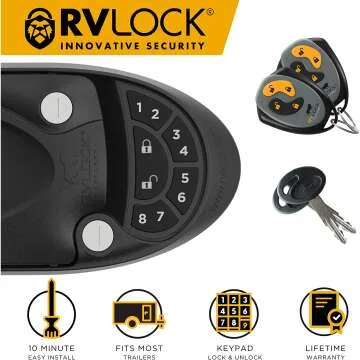 RVLock V4 Keyless Entry for RVs - Upgrade Your Security