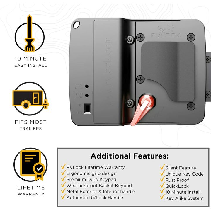 RVLock V4 Keyless Entry for RVs - Upgrade Your Security
