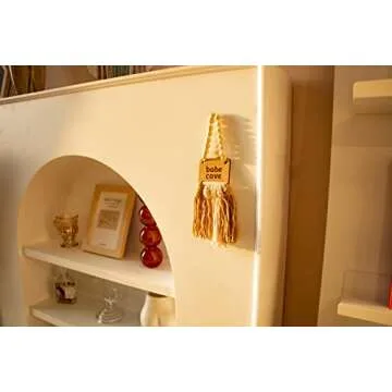 Cute Boho Baby Cave Sign - Handmade Nursery Decor