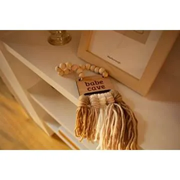 Cute Boho Baby Cave Sign - Handmade Nursery Decor