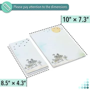 Writing Paper & Envelopes Set - 30 Sheets + 18 Accessories