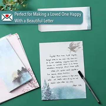 Writing Paper & Envelopes Set - 30 Sheets + 18 Accessories