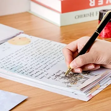 Writing Paper & Envelopes Set - 30 Sheets + 18 Accessories