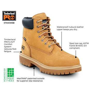 Timberland PRO Steel Toe Boots for Comfort and Safety