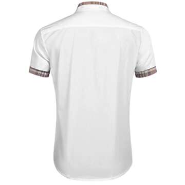 Wrinkle-Free Men's Casual Summer Shirt by COOFANDY