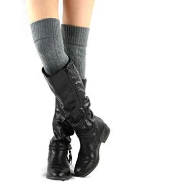 Cute Over the Knee High Socks for Women & Girls - 3 Pair
