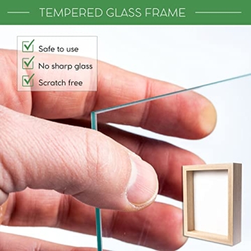 FrameWorks White Wooden Shadow Box for Cherished Memories