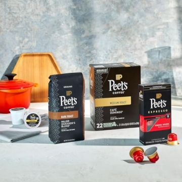 Peet's Dark Roast Decaf K-Cup Pods - 32 Count