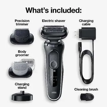 Braun Series 5 Electric Razor for Men – Close Shave & Grooming