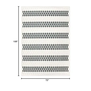 Simply Southern Dorcheat Area Rug 6' x 9' Soft Durable