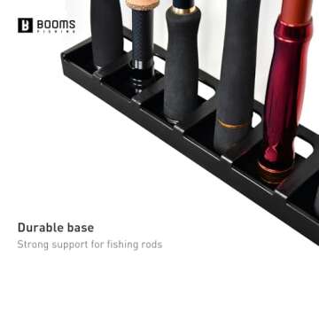 Premium Booms Fishing WV2 Holder for 6 Rods