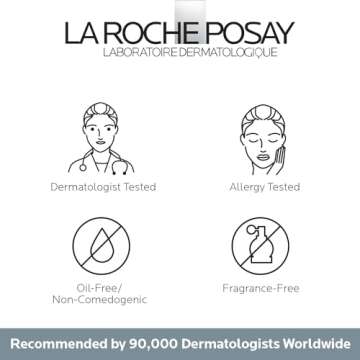 La Roche-Posay Redermic C Pure Vitamin C Eye Cream with Hyaluronic Acid to Reduce Wrinkles for Anti-Aging Effect, 0.5 Fl Oz (Pack of 1)