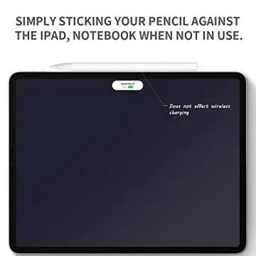 FRTMA Compatible with Apple Pencil (2nd Generation) Silicone Case Sleeve Holder Grip + Nib Cover (2 Pieces) Accessories Kit Compatible iPad Pro 12.9” (3rd Generation) & iPad Pro 11”, White