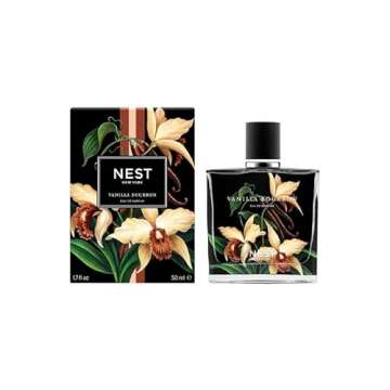 NEST New York Vanilla Bourbon Eau de Parfum, 50 ml + Bonus Sicilian Tangerine Body Cream, 30 ml, Cle...