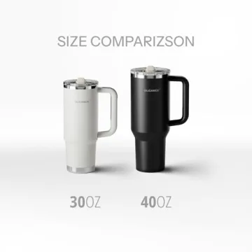 SILICANICE 40 Oz Insulated Tumbler - Ultimate Leakproof Design