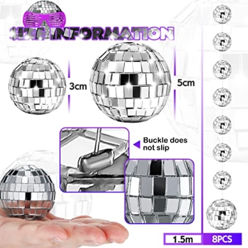 Sparkling Disco Ball Decorations for Vibrant Events