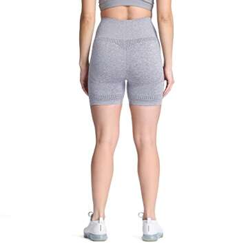Aoxjox High Waisted Seamless Biker Shorts for Women