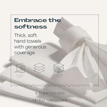 Premium Disposable Linen-Feel Towels for Guests - 200 Pack