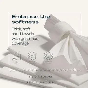 Premium Disposable Linen-Feel Towels for Guests - 200 Pack