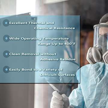 High-Temperature Green Polyester Tape for Powder Coating