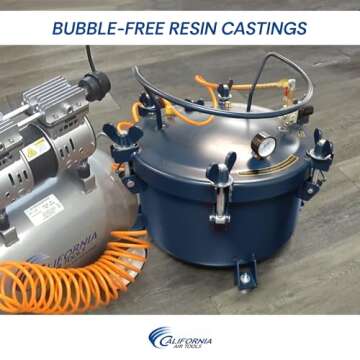 California Air Tools Pressure Pot for Epoxy Resin Casting