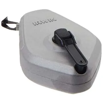 Irwin Tools Chalk Line Reel 100ft Durable Precision Tool