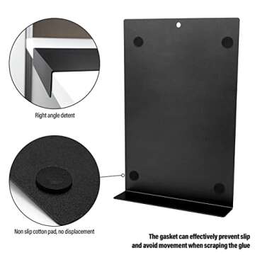 EHDIS Hair Extension Tape Remover Kit with Tape Remover Board,Tape Scraper Tool with Blade,Hair Sepa...