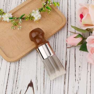 Salve Brush for Leather Care and Furniture Maintenance